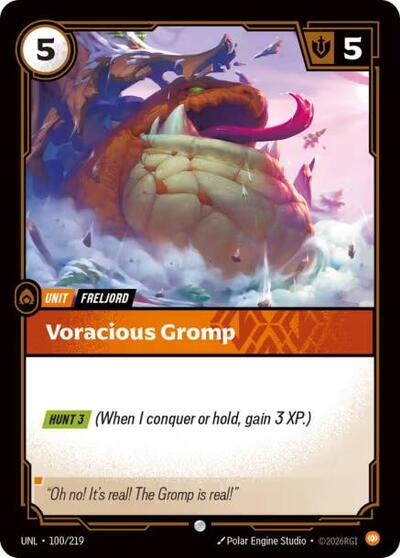 Voracious Gromp - Foil (Unleashed)(UNL-100/219)(C)