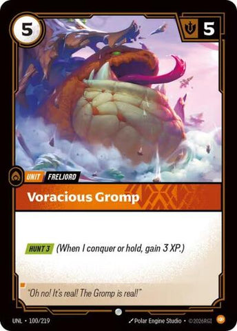 Voracious Gromp  (Unleashed)(UNL-100/219)(C)