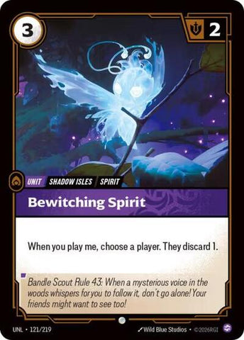 Bewitching Spirit  (Unleashed)(UNL-121/219)(C)