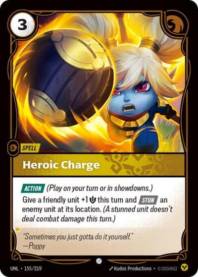 Heroic Charge  (Unleashed)(UNL-155/219)(C)