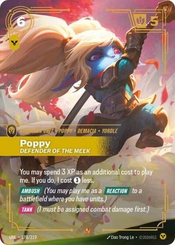 Poppy, Defender of the Meek - Foil (Unleashed)(UNL-178/219)(E)