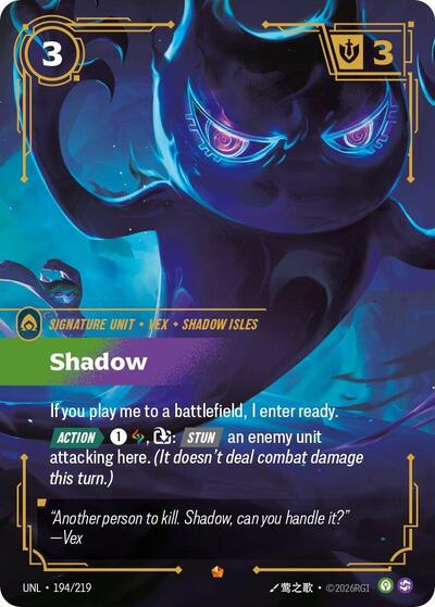 Shadow - Foil (Unleashed)(UNL-194/219)(E)