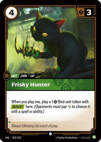Frisky Hunter - Foil (Unleashed)(UNL-033/219)(C)