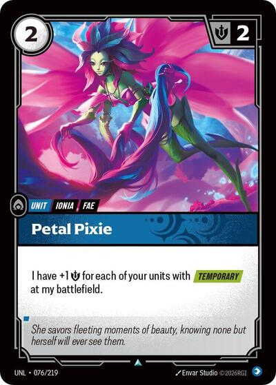 Petal Pixie - Foil (Unleashed)(UNL-076/219)(C)