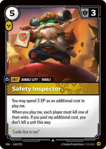 Safety Inspector  (Unleashed)(UNL-164/219)(U)