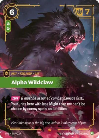 Alpha Wildclaw - Foil (Unleashed)(UNL-057/219)(E)