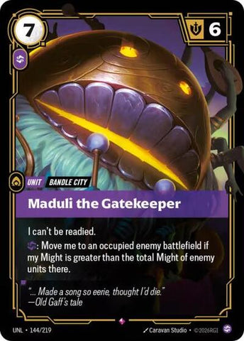 Maduli the Gatekeeper - Foil (Unleashed)(UNL-144/219)(R)