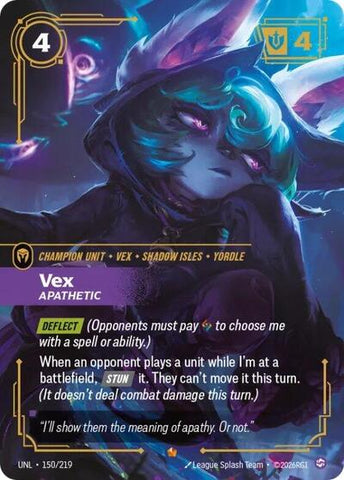 Vex, Apathetic - Foil (Unleashed)(UNL-150/219)(E)