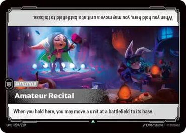 Amateur Recital - Foil (Unleashed)(UNL-207/219)(U)