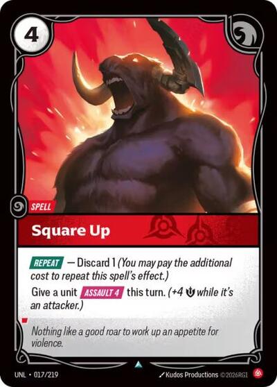 Square Up  (Unleashed)(UNL-017/219)(U)