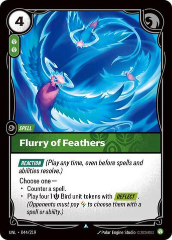 Flurry of Feathers  (Unleashed)(UNL-044/219)(U)