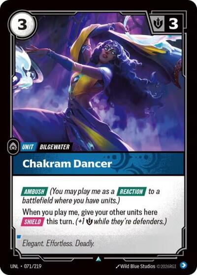 Chakram Dancer  (Unleashed)(UNL-071/219)(U)