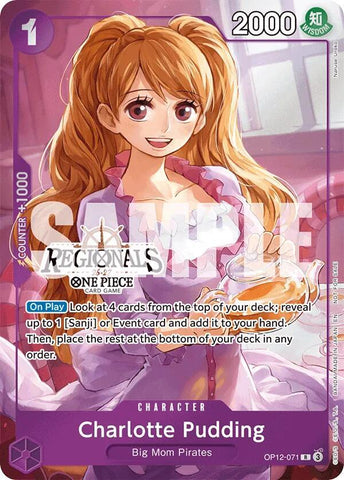 Charlotte Pudding [Regional Participation Pack 2026 Vol.1] [Foil] (One Piece Promotion Cards)(OP12-071)(PR)