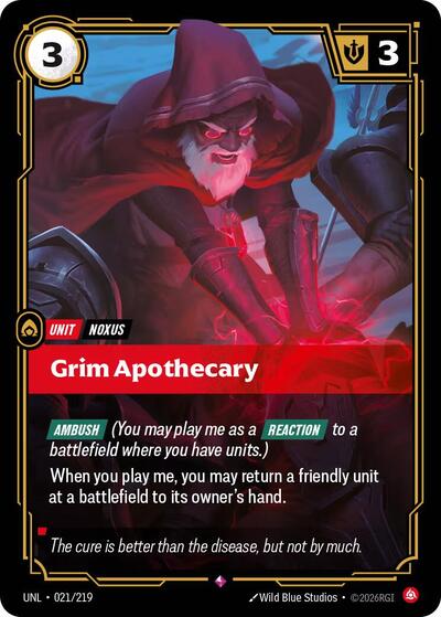Grim Apothecary - Foil (Unleashed)(UNL-021/219)(R)