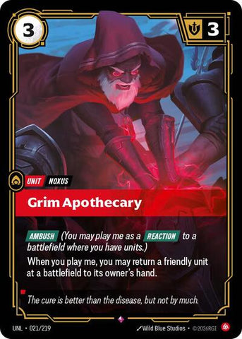 Grim Apothecary - Foil (Unleashed)(UNL-021/219)(R)
