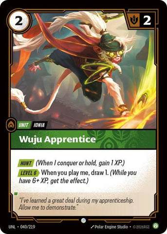 Wuju Apprentice - Foil (Unleashed)(UNL-040/219)(C)