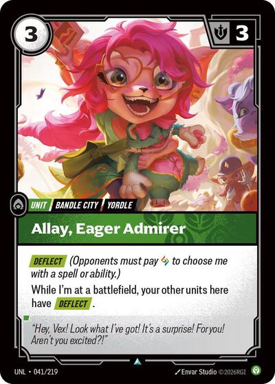 Allay, Eager Admirer - Foil (Unleashed)(UNL-041/219)(U)