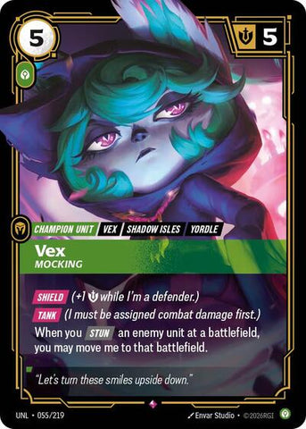Vex, Mocking - Foil (Unleashed)(UNL-055/219)(R)
