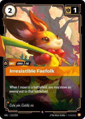 Irresistible Faefolk - Foil (Unleashed)(UNL-112/219)(R)