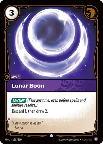 Lunar Boon  (Unleashed)(UNL-125/219)(C)