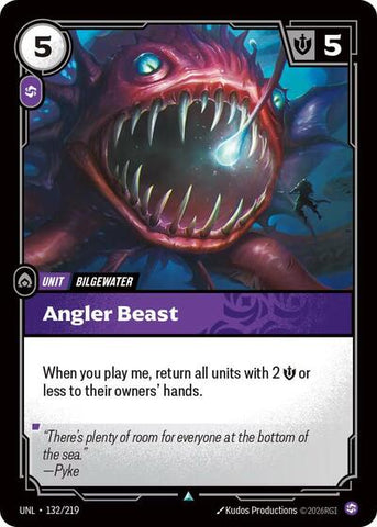 Angler Beast  (Unleashed)(UNL-132/219)(U)
