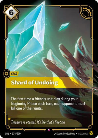 Shard of Undoing - Foil (Unleashed)(UNL-174/219)(R)