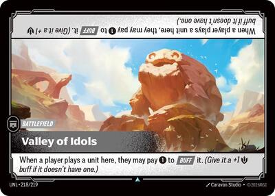 Valley of Idols - Foil (Unleashed)(UNL-218/219)(U)