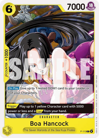 Boa Hancock [OP15 Release Event] (One Piece Promotion Cards)(P-115)(PR)