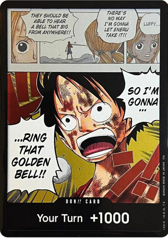 DON!! Card (Luffy) - Foil (Adventure on Kami's Island)()(DON!!)