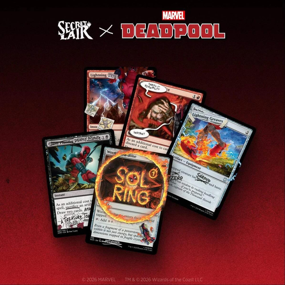 Secret Lair: Drop Series - Secret Lair x Marvel's Deadpool: I Fixed It (You're Welcome)