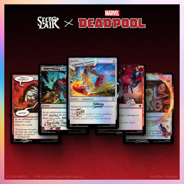 Secret Lair: Drop Series - Secret Lair x Marvel's Deadpool: I Fixed It (You're Welcome) (Traditional Foil Edition)