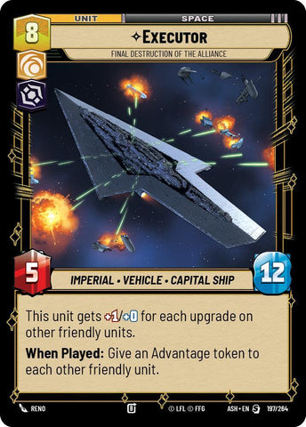 Executor - Final Destruction of the Alliance (Ashes of the Empire)(ASH-197/264)(S)