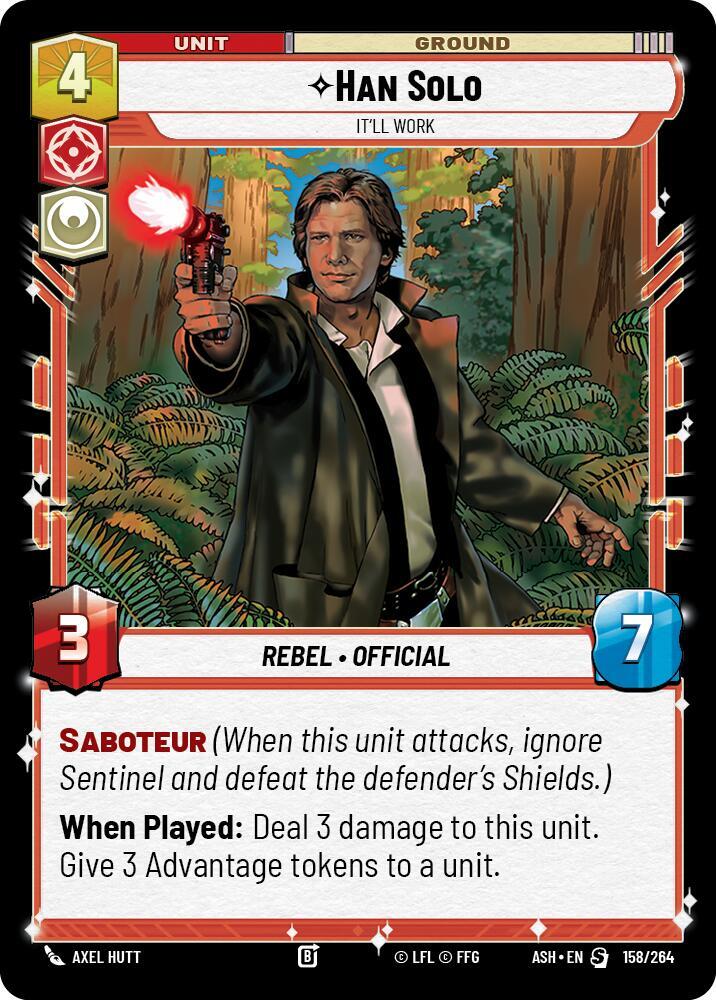 Han Solo - It'll Work (Ashes of the Empire)(ASH-158/264)(S)