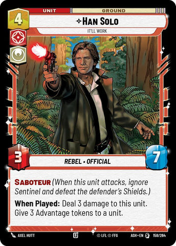 Han Solo - It'll Work (Ashes of the Empire)(ASH-158/264)(S)