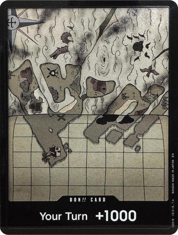 DON!! Card (Sky Island Map) - DP10 Ver. - Foil (Adventure on Kami's Island)()(DON!!)