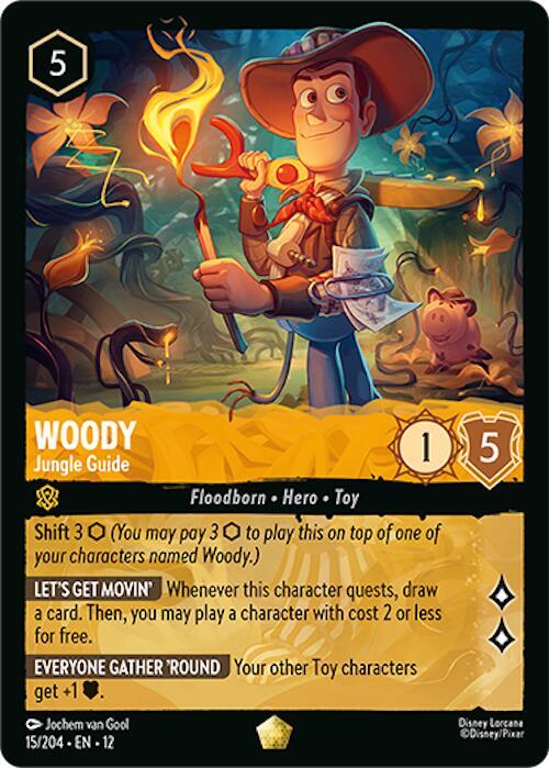 Woody - Jungle Guide (Wilds Unknown)(12-15/204)(L)
