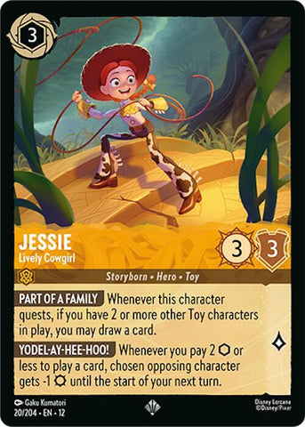 Jessie - Lively Cowgirl (Wilds Unknown)(12-20/204)(SR)