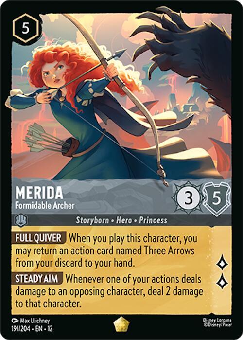 Merida - Formidable Archer (Wilds Unknown)(12-191/204)(L)
