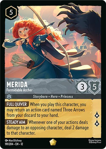 Merida - Formidable Archer (Wilds Unknown)(12-191/204)(L)
