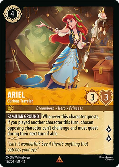 Ariel - Curious Traveler (Wilds Unknown)(12-18/204)(R)
