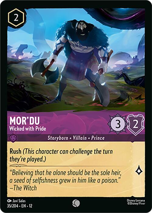 Mor'du - Wicked with Pride (Wilds Unknown)(12-35/204)(C)