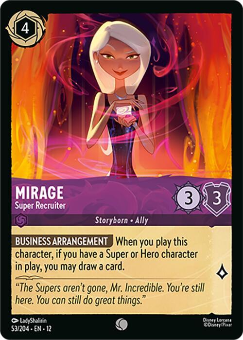 Mirage - Super Recruiter (Wilds Unknown)(12-53/204)(C)