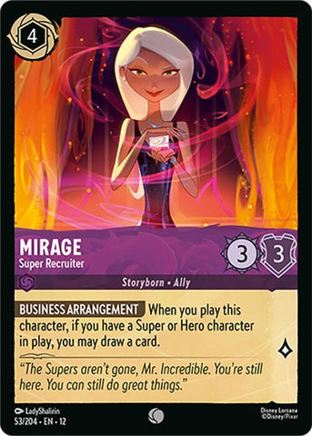 Mirage - Super Recruiter (Wilds Unknown)(12-53/204)(C)