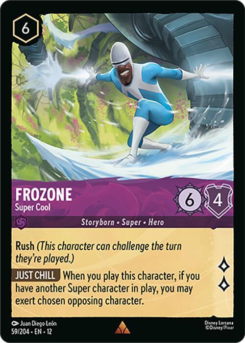 Frozone - Super Cool (Wilds Unknown)(12-59/204)(R)