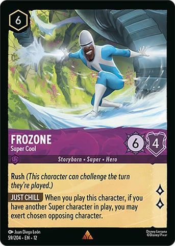 Frozone - Super Cool (Wilds Unknown)(12-59/204)(R)