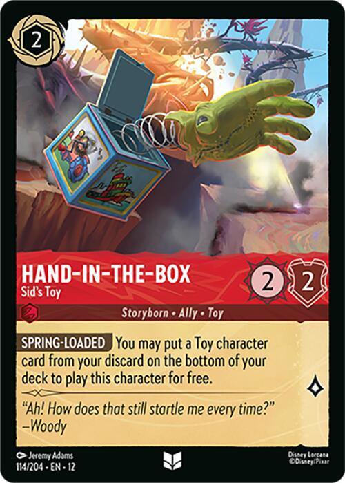 Hand-in-the-Box - Sid's Toy (Wilds Unknown)(12-114/204)(UN)