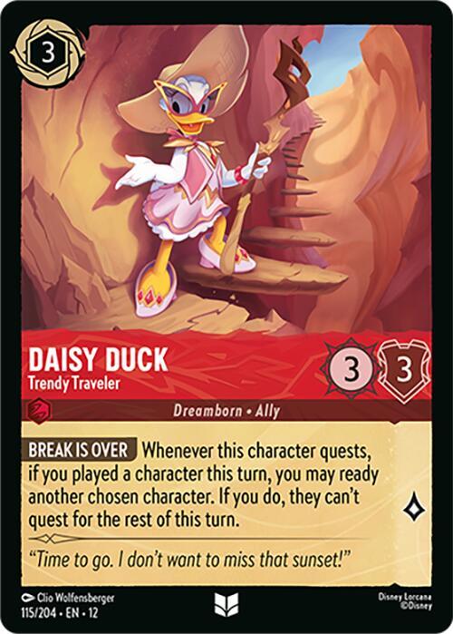 Daisy Duck - Trendy Traveler (Wilds Unknown)(12-115/204)(UN)