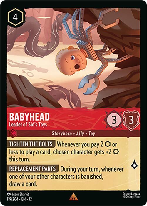 Babyhead - Leader of Sid's Toys  [Cold Foil] (Wilds Unknown)(12-119/204)(R)