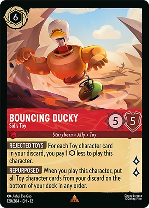 Bouncing Ducky - Sid's Toy (Wilds Unknown)(12-120/204)(R)