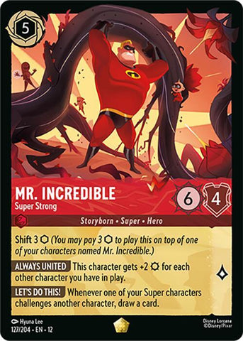 Mr. Incredible - Super Strong (Wilds Unknown)(12-127/204)(L)